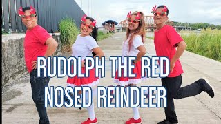 RUDOLPH THE RED NOSED REINDEER Christmas Dance DJ Jif Remix Dance Fitness  TambayanNiIngkaRichie [upl. by Hsetirp726]