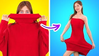 TRANSFORM YOUR LOOK WITH DIY FASHION  Easy Hacks by 123 GO GLOBAL [upl. by Entirb]