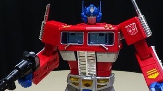 Toys R Us Exclusive MASTERPIECE OPTIMUS PRIME EmGos Transformers Reviews N Stuff [upl. by Mabel113]