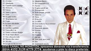 JOSE JOSE  40 EXITOS [upl. by Stanislaw]