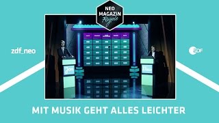 Mit Musik geht alles leichter Extended Version  NEO MAGAZIN ROYALE mit Jan Böhmermann  ZDFneo [upl. by Ilise66]