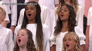 Childrens Choir at the October General Conference 2024 [upl. by Enomad]