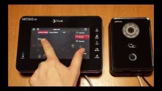 Monitor videointerfon IP Dahua VTH1560  NEOSIS [upl. by Eilyah]
