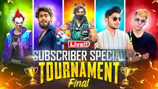 FUNNY GAMER 420 SUBSCRIBER SPECIAL TOURNAMENT FINAL 🔥🏆 nonstopgaming classyfreefire freefirelive [upl. by Cthrine374]