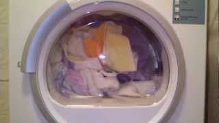 Siemens WT46E305PL tumble dryer  drying a load of towels part 22 [upl. by Nitza]