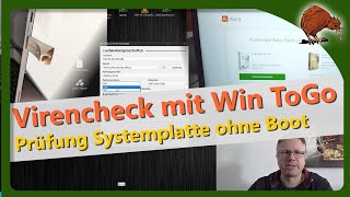 Windows Virencheck ohne Windows Boot mit Windows ToGo [upl. by Almeeta149]