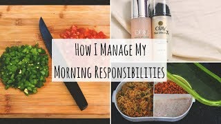 How I Manage My Daily Morning Responsibilities  Indian Youtuber Work From Home Morning Routine [upl. by Hasila281]