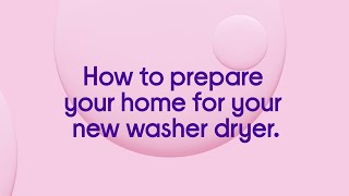 How to prepare your home for your new washer dryer  Currys PC World [upl. by Adikram]