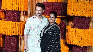 Arpita Khan amp Aayush Sharma At Ramesh Tauranis Diwali Bash [upl. by Letnuahs]