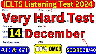 16 November 2024 IELTS Listening Test With Answers  IELTS  IDP amp BC [upl. by September]