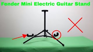 ✅ How To Use Fender Mini Electric Guitar Stand Review [upl. by Quiteris631]