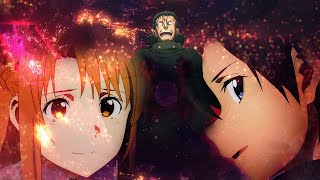 Courtesy Call  Sword Art Online 「AMV」Kirito Awakening [upl. by Tnert]