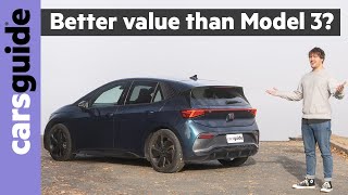 2023 Cupra Born electric car review Long driving range lowish price for new Nissan Leaf EV rival [upl. by Ivers]