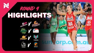 Suncorp Super Netball Highlights  Round 9 2023 [upl. by Eelrebmik]