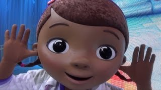 Doc McStuffins Debuts at Disney D23 Expo Disney Junior First EVER Meet amp Greet Appearance [upl. by Nimrak]