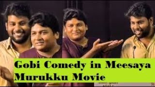 Madras Central GOBI amp Sudhakar Comedy scene in Meesaya Murukku Movie HD [upl. by Lennie]