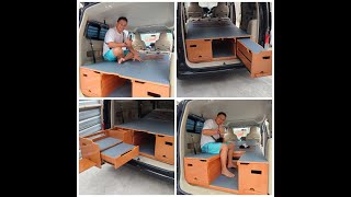 NISSAN NV200 EVALIA MODIFIKASI CAMPERVAN DIY overlanding camping overland [upl. by Ahsiekrats422]