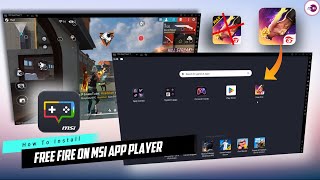 How To Install Free Fire on MSI App Player  Free Fire New Update Version Install on MSI App Player [upl. by Essilem]