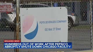 Pepsi abruptly shuts down Chicago plant [upl. by Duomham887]