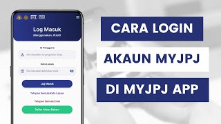 Cara Log Masuk atau Login Ke Aplikasi MyJPJ l Daftar Masuk MySikap JPJeID [upl. by Dnomal]