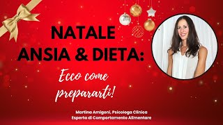 Dieta e Ansia come prepararsi al Natale [upl. by Nedac1]