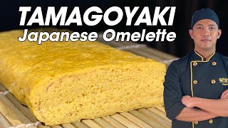 TAMAGOYAKI JAPANESE OMELETTE [upl. by Enelrats817]