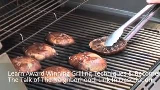 Grilling Portabello Mushrooms  How To Properly Grill Portabello Mushrooms [upl. by Brechtel]