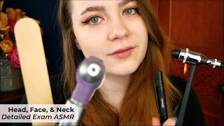 Head amp Neck Assessment Lots of Palpation Sensory Tests Eye amp Ear Exam 🩺 ASMR Medical RP [upl. by Olimac]