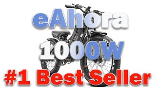 eahora electric bike Best ebike 2023  60Ah 1000W Electric Bike for Adults [upl. by Serles]