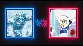 Iceman Mega Man VS Iceman Marvel by GB [upl. by Jurkoic]