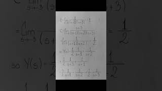 Mathematical Methods Laplace Product to sum Tích thành Tổng  Limit [upl. by Hplodnar627]