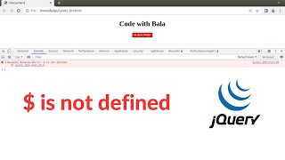 How to resolve  is not defined  Uncaught ReferenceError  is not defined howto jquery solution [upl. by Ressler314]