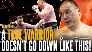 quotA true warrior doesnt go down like thisquot Zhilei Zhang insists he will take Joseph Parker rematch [upl. by Minabe]