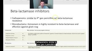 pharmacology penicillins and cephalosporins [upl. by Lateehs]