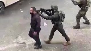 私はイスラエル兵の「人間の盾」にされた、ヨルダン川西岸の男性が証拠映像示す [upl. by Akinar927]