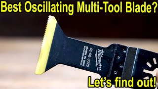 Best Oscillating MultiTool Blade DeWalt Milwaukee Bosch Rockwell Dremel EZARC Imperial [upl. by Ettessil]