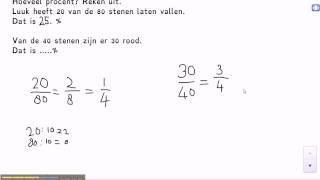 Pluspunt 3 rekenen groep 7 blok 10 les 8 procenten [upl. by Neehsuan]