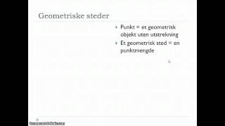 Introduksjon til Geometri [upl. by Sotnas]