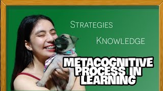 METACOGNITIVE PROCESS IN LEARNING  Tagalog [upl. by Jeanie]