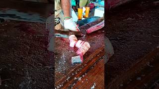 MORALLY FISH CUTTING SKILL 😱 FASTEST FISH CUTTING SKILL shorts fish [upl. by Mackenie]