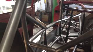 APS Motorsports MGB GT Race Car Twin Turbo Space frame Chassis Part 2 [upl. by Gorga680]