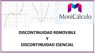 DISCONTINUIDAD REMOVIBLE Y DISCONTINUIDAD ESENCIAL [upl. by Cut187]