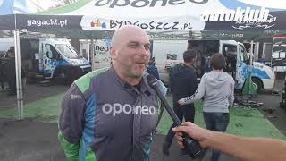 Dariusz Topolewski po VII rundzie Oponeo Mistrzostw Polski Rallycross  Toruń 2018 [upl. by Hoes]