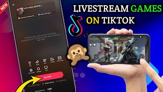 NEW TikTok Gaming Livestream  how to live Stream mobile games on TikTok [upl. by Nahtanohj28]