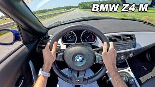 2006 BMW Z4 M Roadster  The M3 Powered Convertible You Need to Drive POV Binaural Audio [upl. by Oicangi]