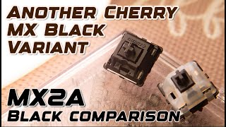 MX2A Black Switches  an improved Cherry MX Black  Sound Tests [upl. by Azeria]