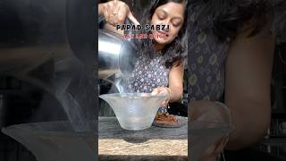 RAJASTHAN wali Rabodi ki Sabzi❣️ minchymacarony rajasthan recipe food asmr cooking fyp [upl. by Aker]