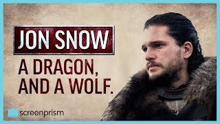 Game of Thrones Jon Snow a Dragon and a Wolf [upl. by Ermeena]