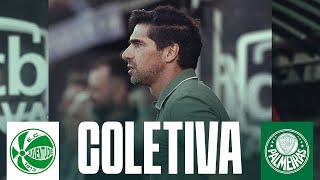 COLETIVA ABEL FERREIRA  JUVENTUDE 3 X 5 PALMEIRAS  BRASILEIRO 2024 [upl. by Tilla]