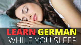 Learn German While You Sleep A1 Immerse Yourself in the Subconscious Language Learning Experience [upl. by Ahouh]